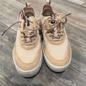 Sorel Light Tan Mesh Sneakers